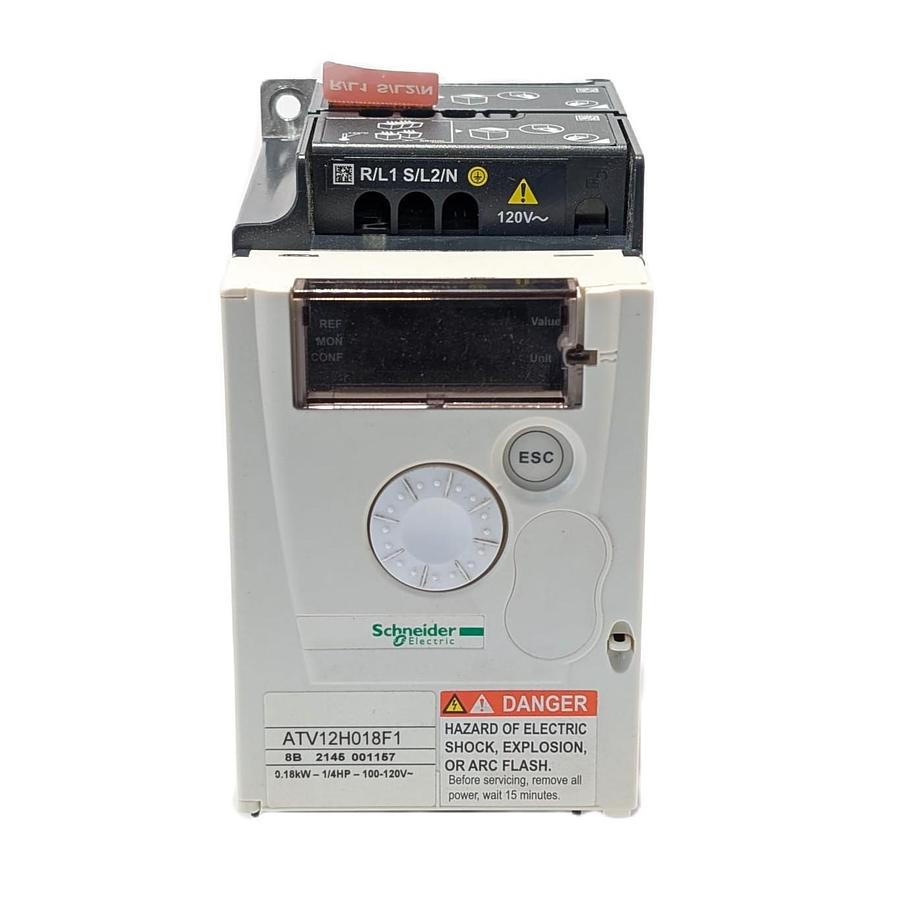 Used Schneider Electric Altivar 12 ATV12H018F1