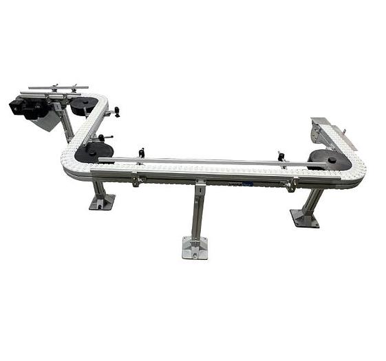 D'occasion mk North America, Inc. VERSAFLEX A08 - Convoyeur à chaîne table top flexible verticale 