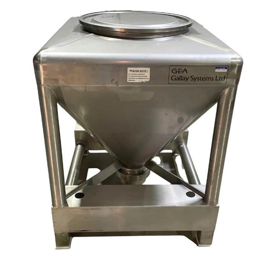 D'occasion GEA G17CO-AC4-001 - Réservoir en acier inoxydable 140 L (37 GAL)