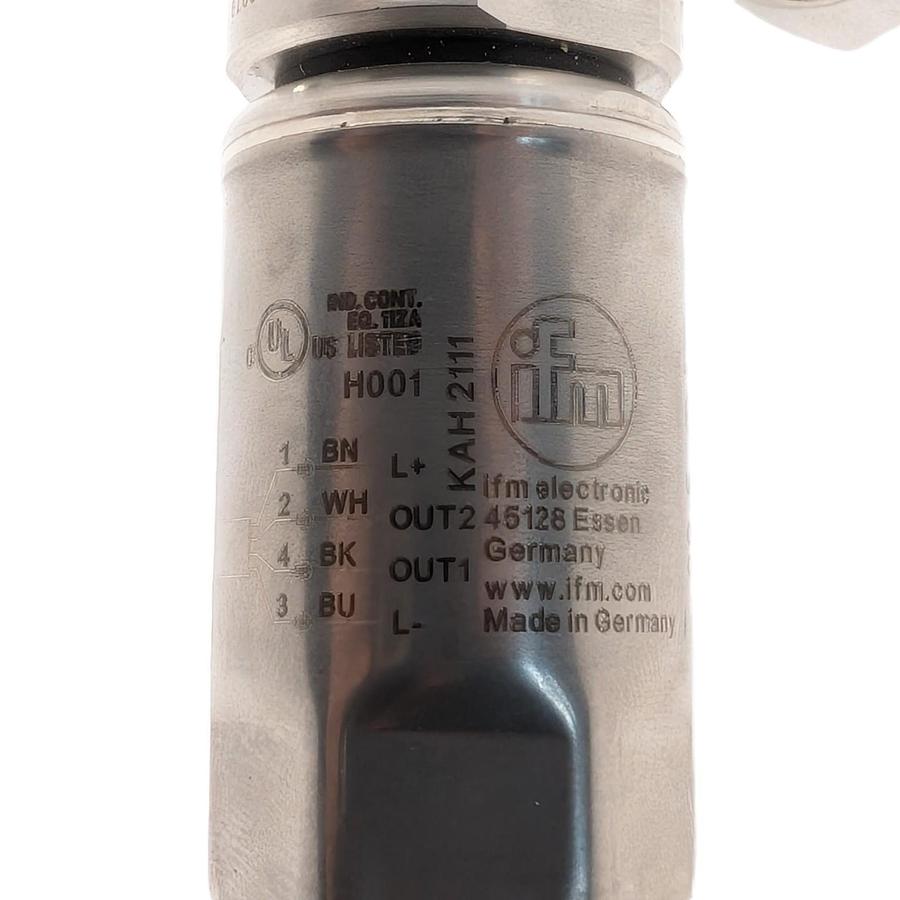 Used IFM LMT121 IO-Link Point Level Sensor with E433112
