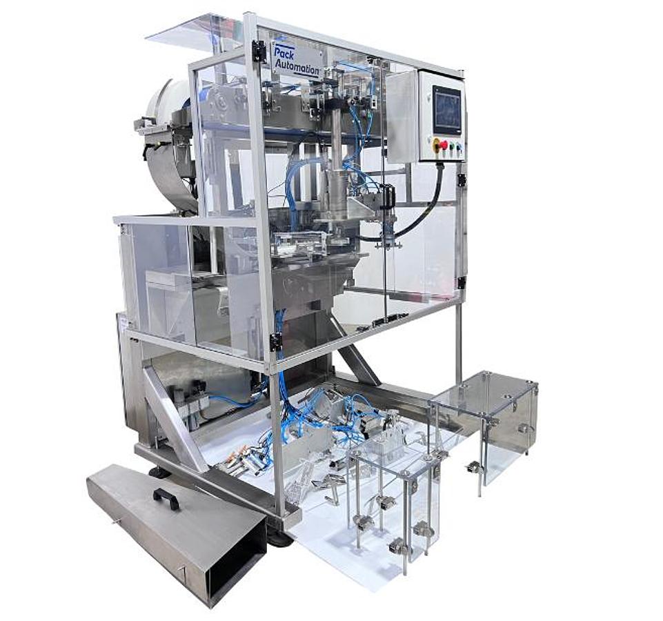 D'occasion Pack Automation CAPACK – Bouchonneuse automatique avec élévateur à bouchons