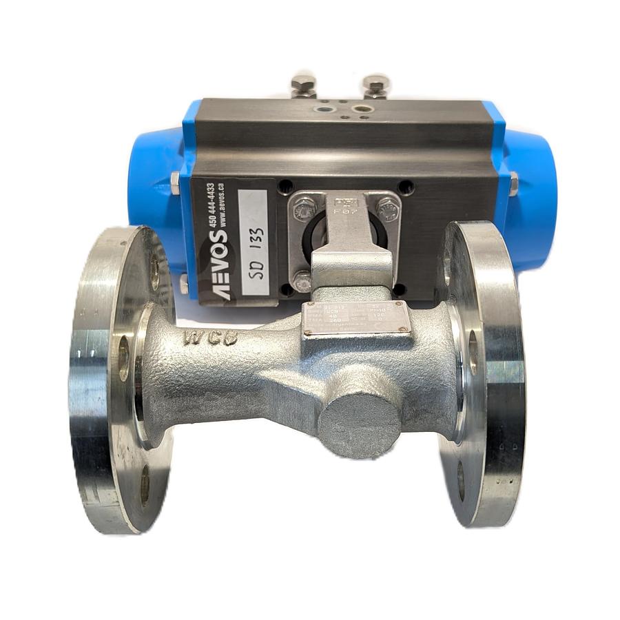 Used Valbia actuator-Spirax Sarco valve body 82SR0118