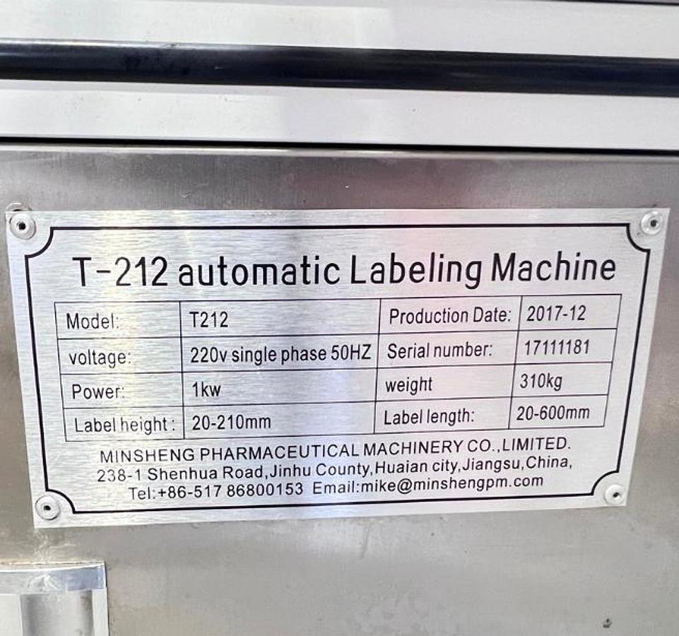 D'occasion MINSHENG T212 - Étiqueteuse automatique