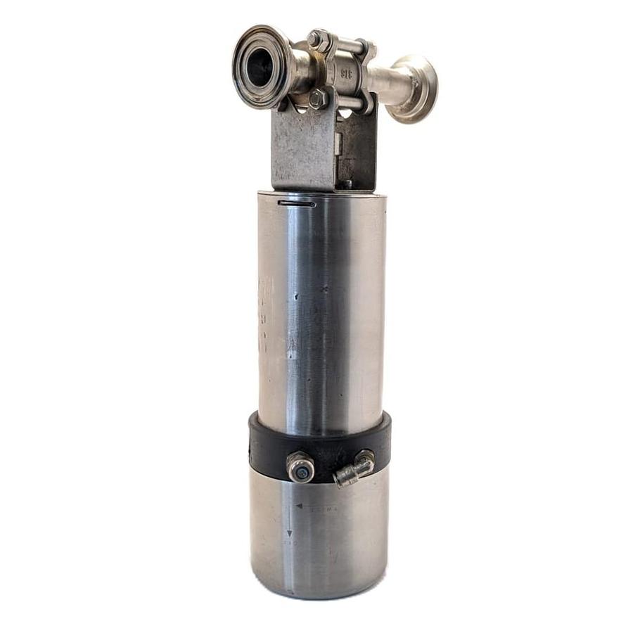Used IsoValve Vanne à Manchon Pneumatique Sanitaire en Inox 316 - Raccords Tri-Clamp