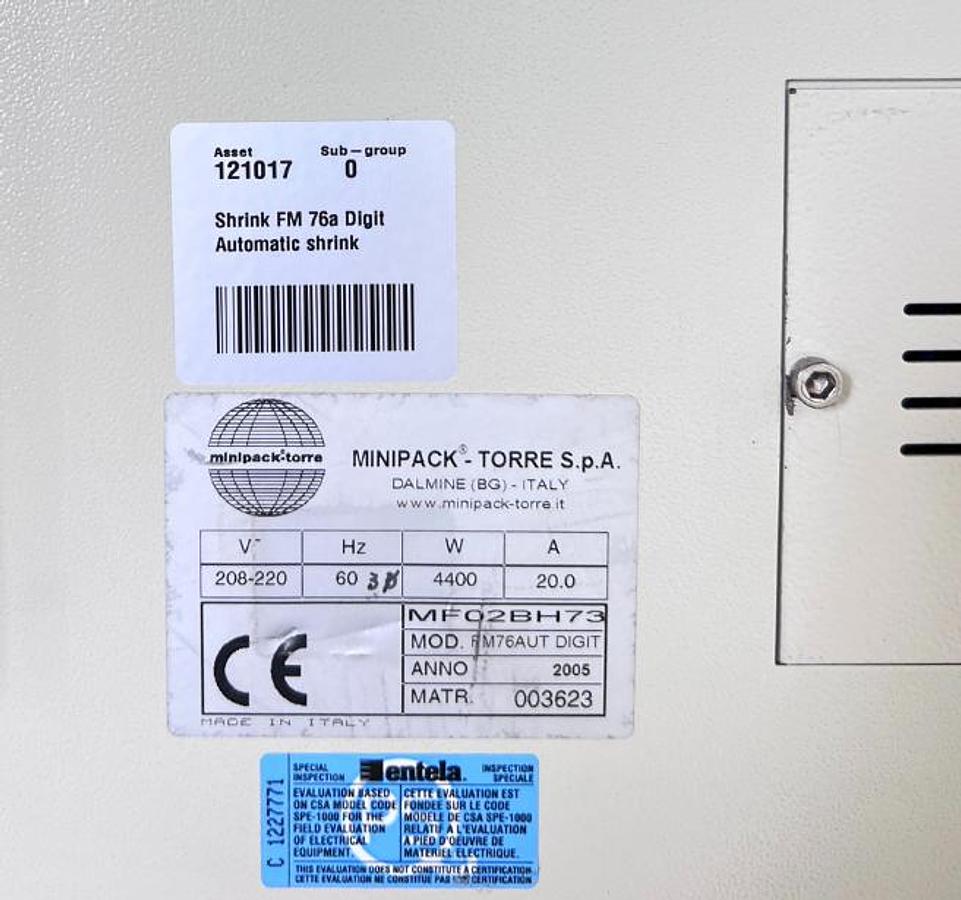 D'occasion minpack-torre FM76AUT DIGIT - Système d'emballage thermorétractable