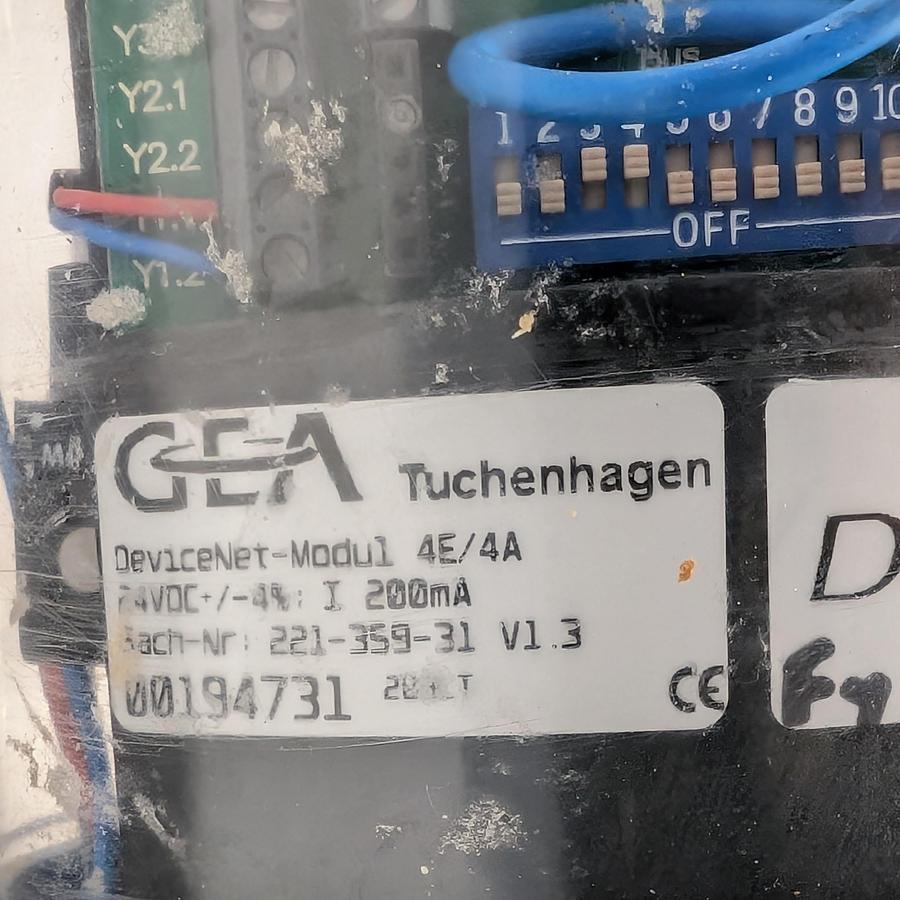 Used GEA Tuchenhagen PAMS -93/GR.1