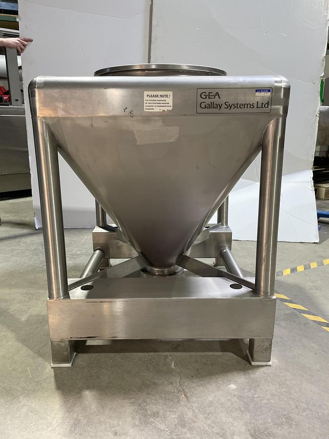 Used GEA G17CO-AC4-001 - Réservoir en acier inoxydable 140 L (37 GAL)