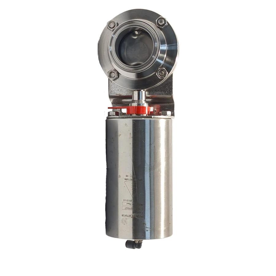 Used générique  Vanne papillon avec actionneur pneumatique