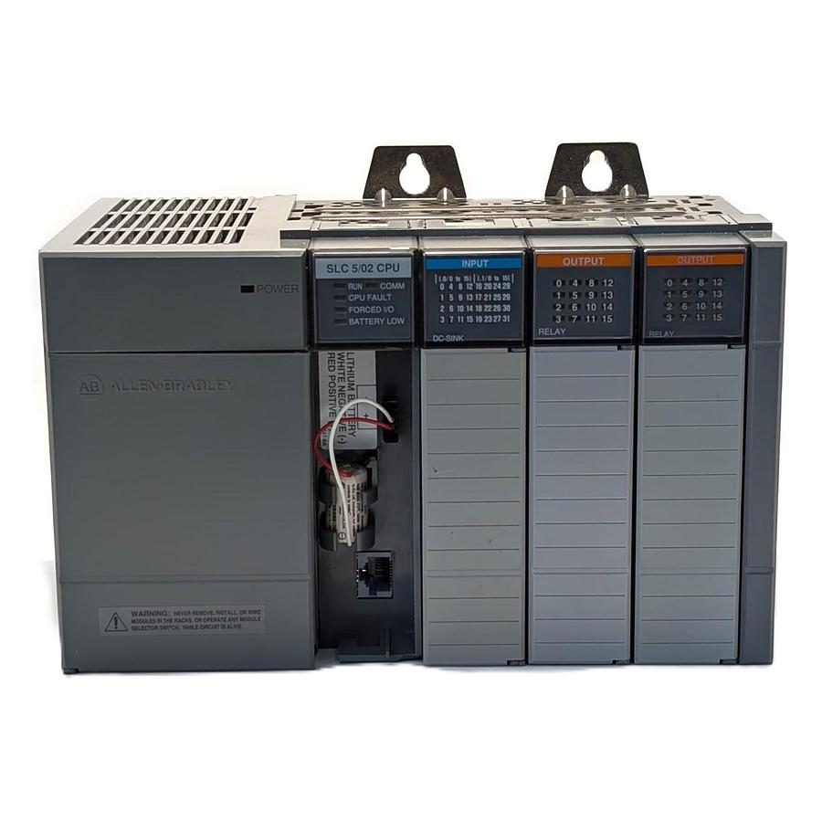 Used Allen-Bradley SLC 500 – 1746-P2 Power Supply PLC 120/220VAC