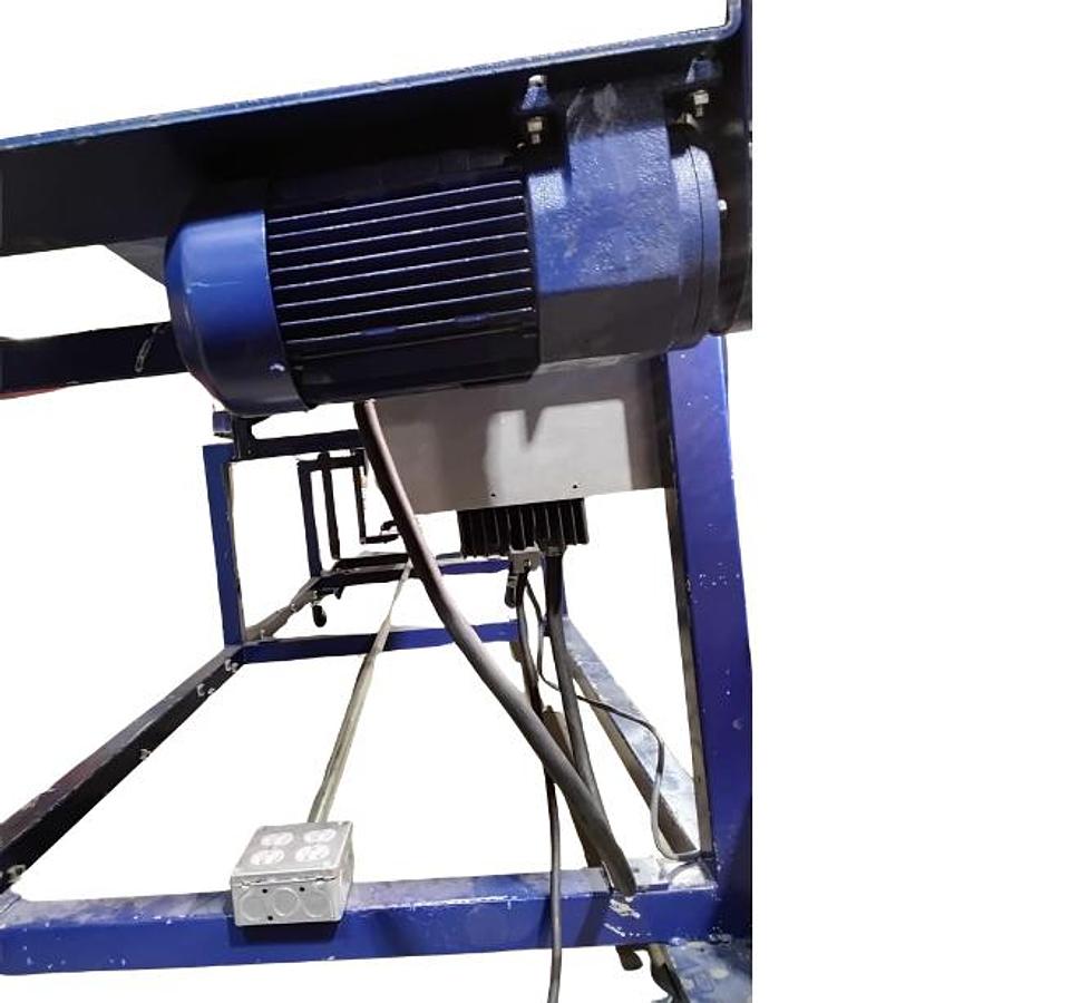 D'occasion Convoyeur à bande 252'' x 10'' avec table de triage