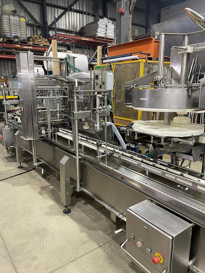 Used Control GMC FDS2500 - Ligne de remplissage de gobelets et barquettes