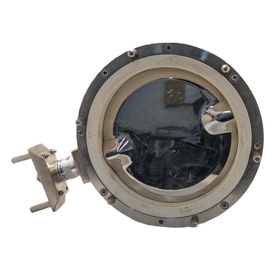 Used Vanne papillon sanitaire en acier inoxydable VOS SV 602  10 pouces DN 250