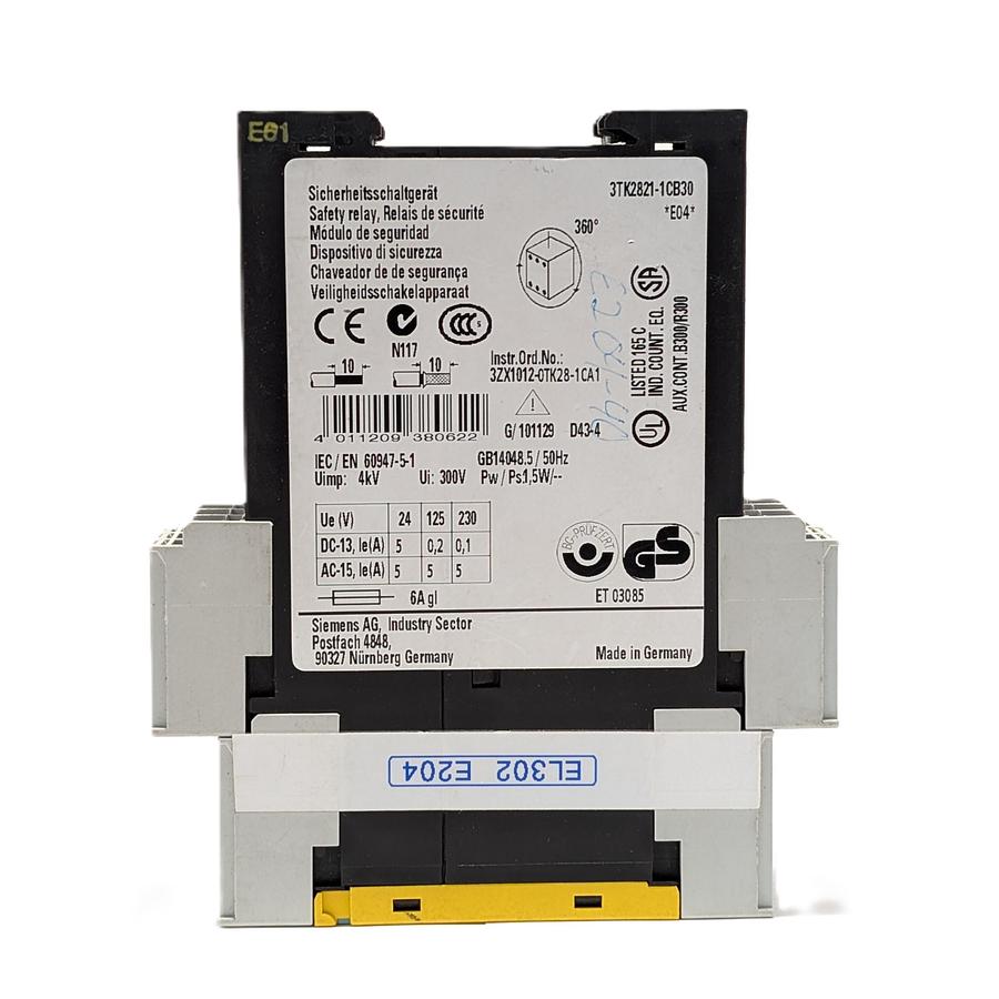 Used Siemens Sirius 3TK2821-CB30