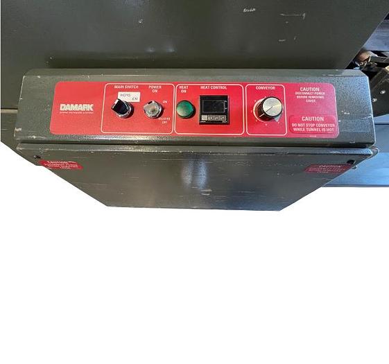 Used DAMARK SMC 1620 / STB 16A - Ensemble scelleuse en L & tunnel chauffant