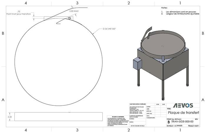 AEVOS TT48 – Rotary table
