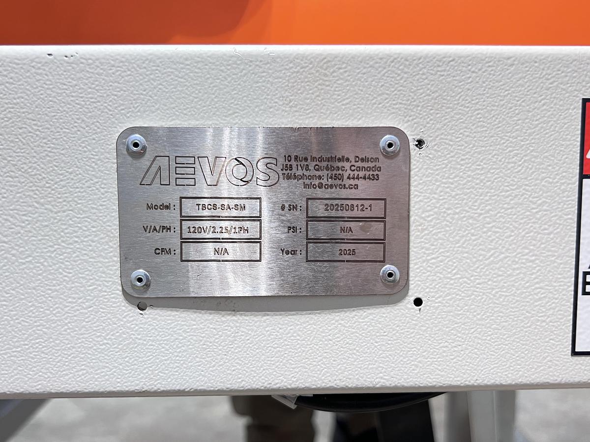 AEVOS TBCS-SA-SM - Tapeuse / scelleuse àboîtes semi-automatique dessus & dessous