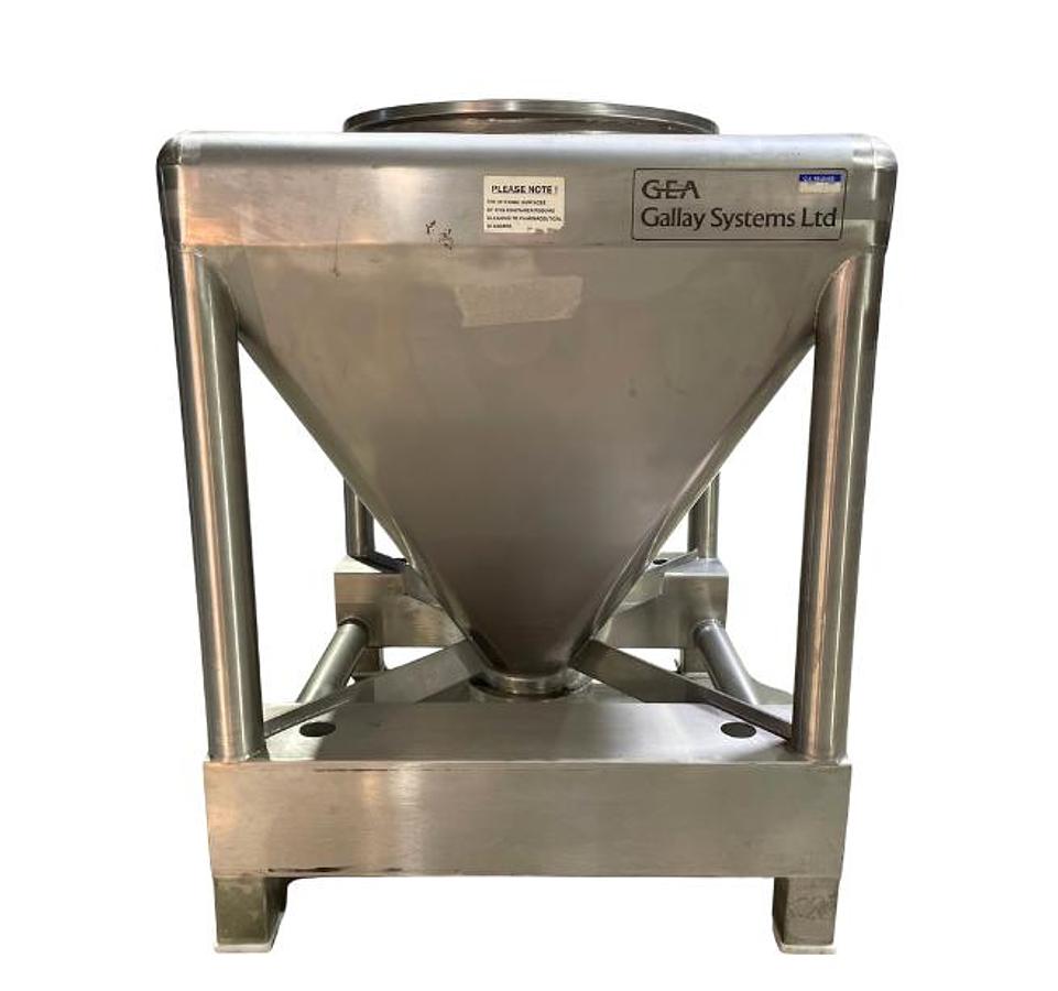 D'occasion GEA G17CO-AC4-001 - Réservoir en acier inoxydable 140 L (37 GAL)