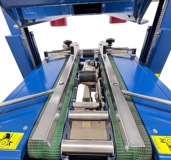 Used SAMUEL BDS20 - Tapeuse/Scelleuse à boîtes semi-automatique dessus & dessous