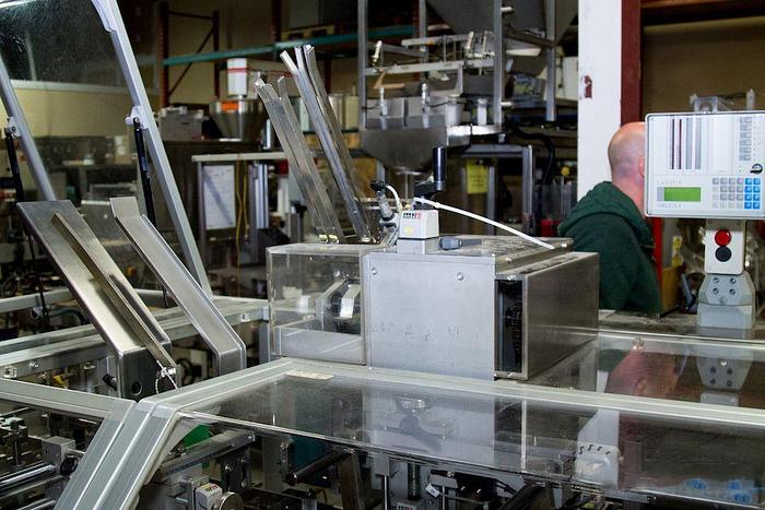 Used Romaco AS100 cartoner