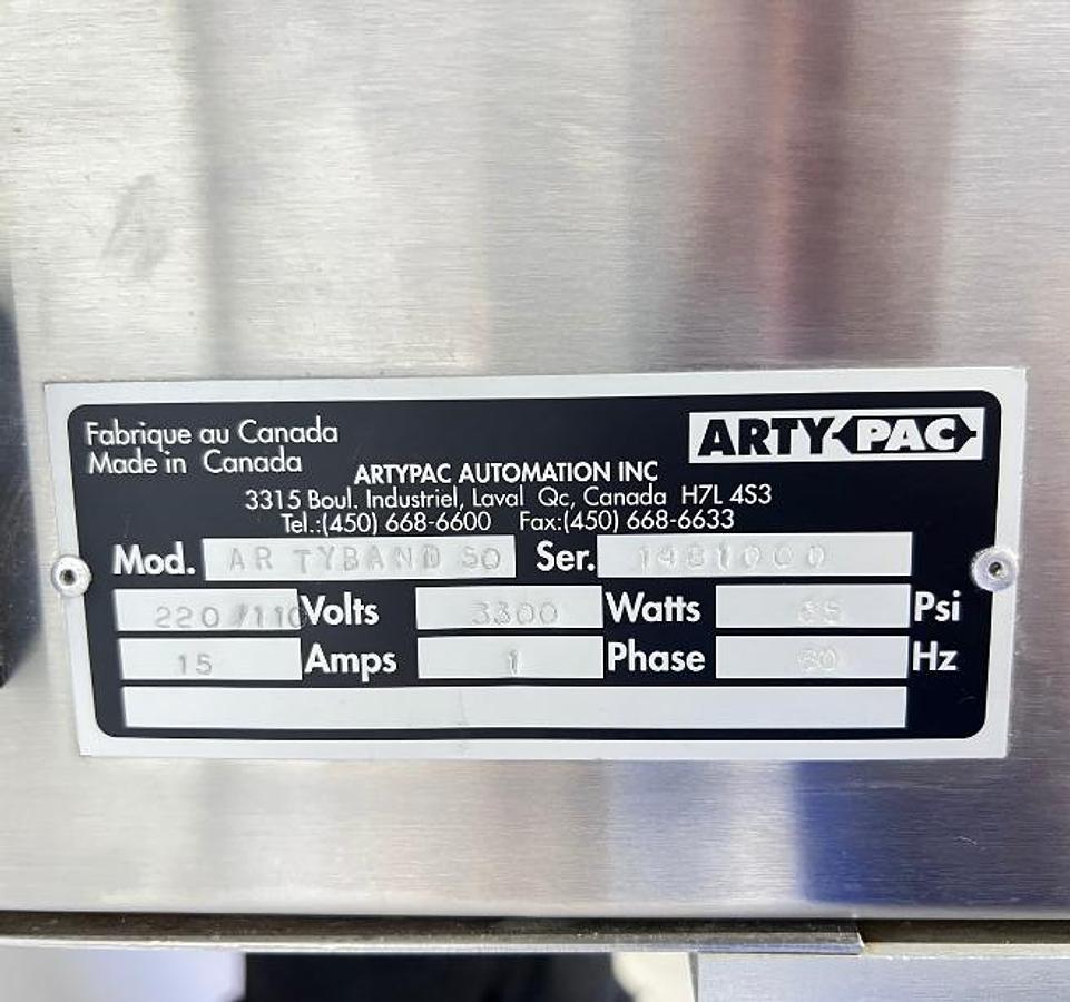 D'occasion ARTYPAC ARTYBAND 50 – Applicatrice de manchons rétractables