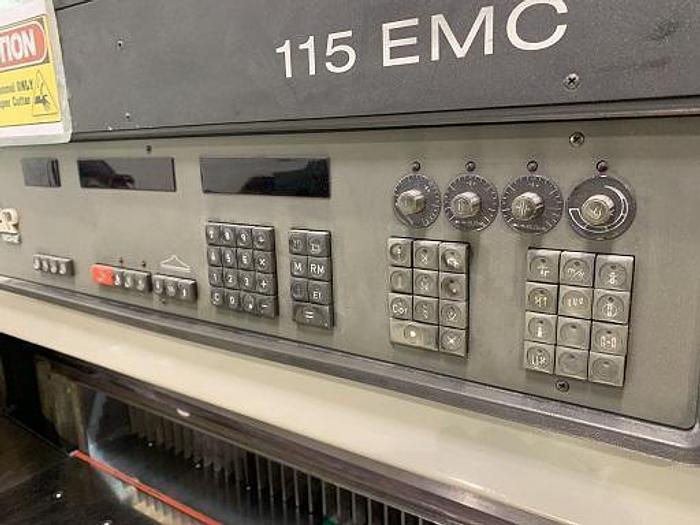 Used 45" POLAR 115 EMC GUILLOTINE CUTTER