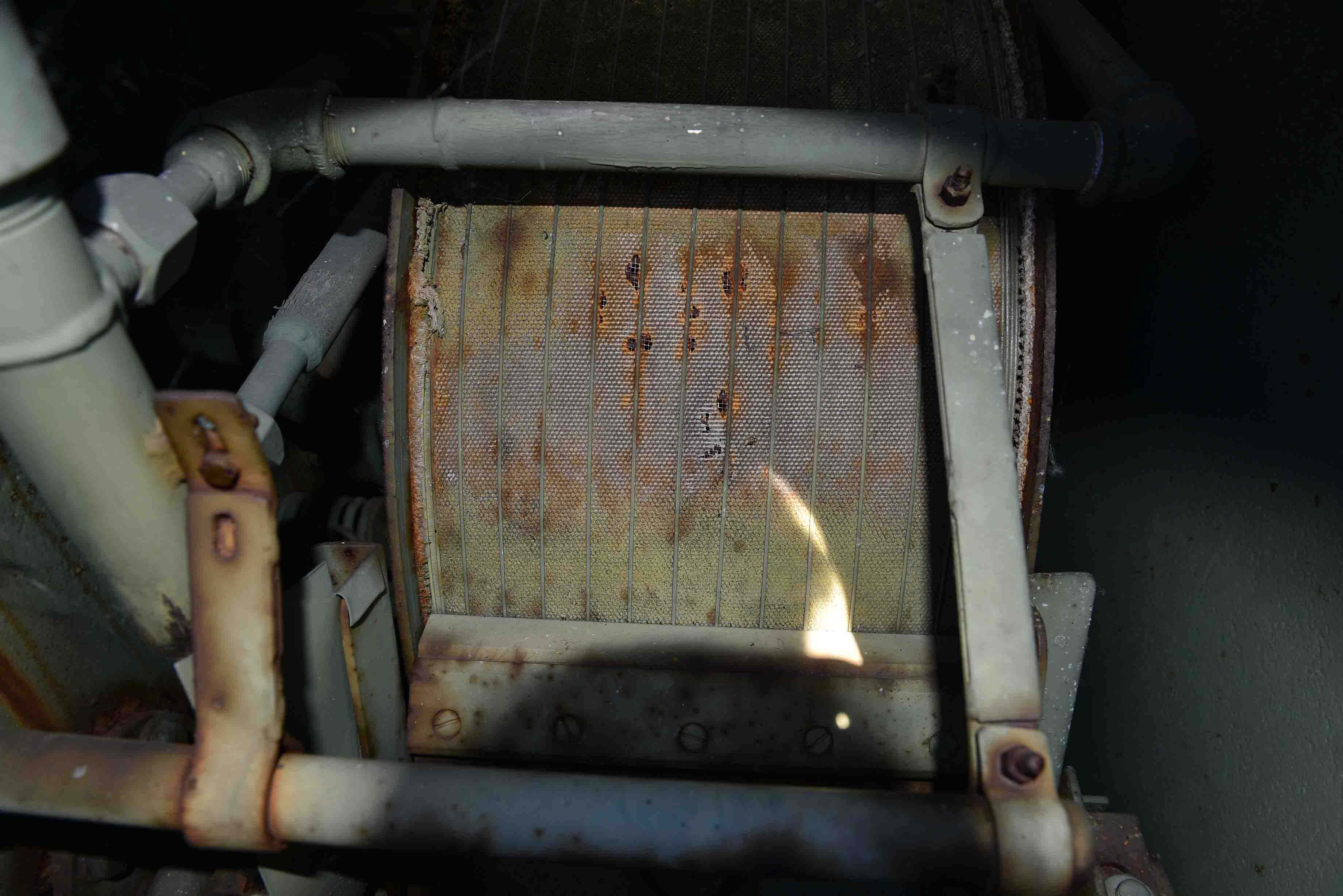 Used KRAUSS MAFFEI ME 302B filter, 034 m2