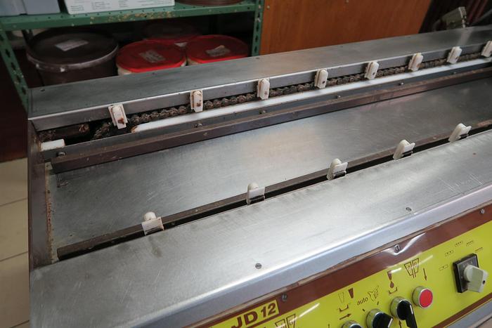 Used DEPOSITOR for chocolate centres