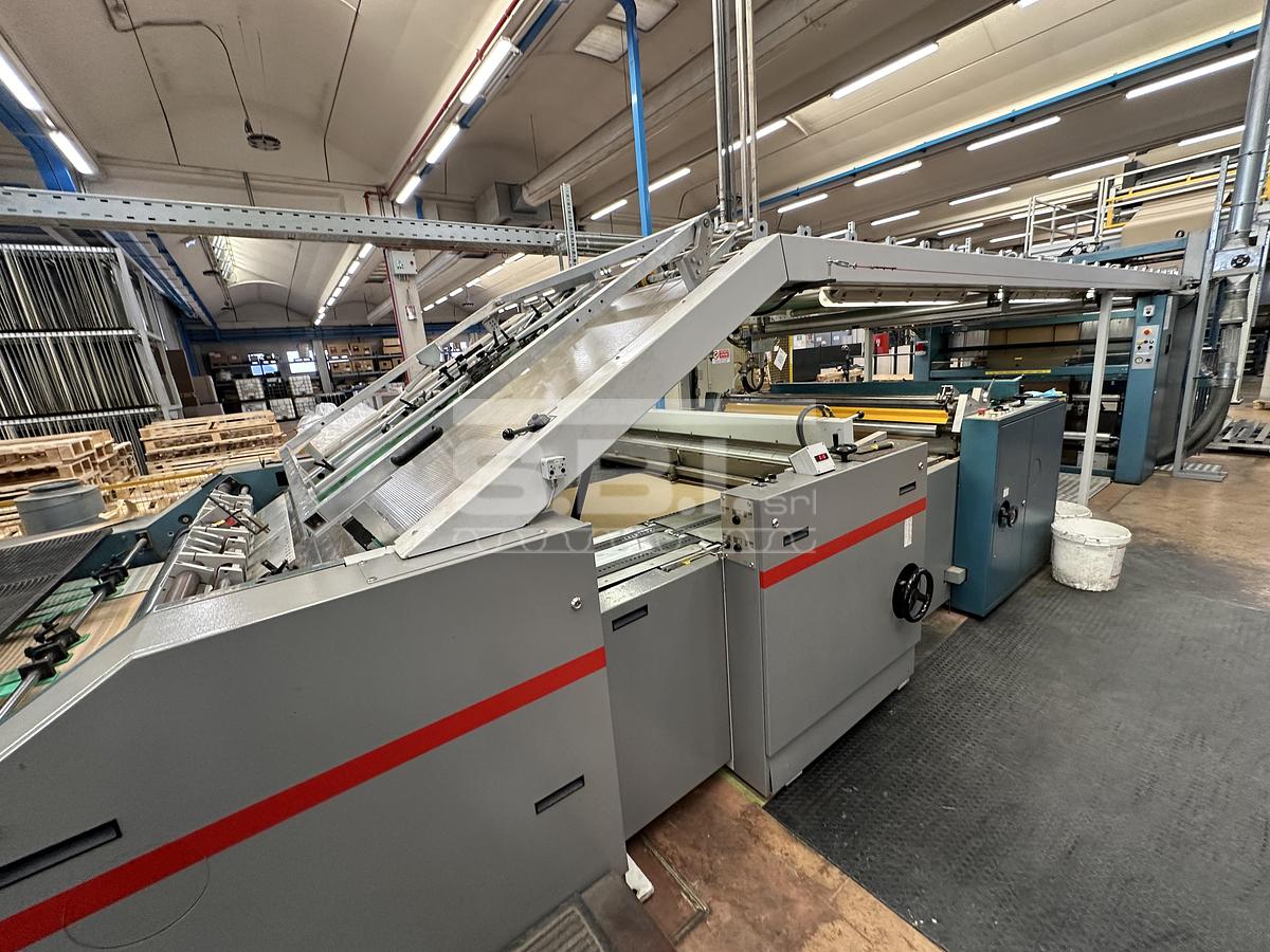 Used Accoppiatore Asitrade in linea con gruppi ondulatori doppia onda.