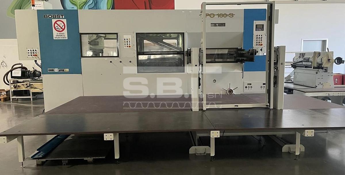 Used Bobst SPO 160-S.