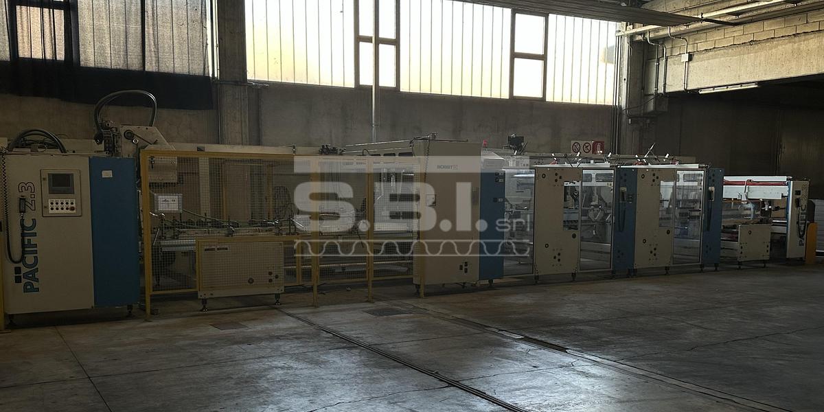 Used Bobst Pacific 2.3 folder gluer