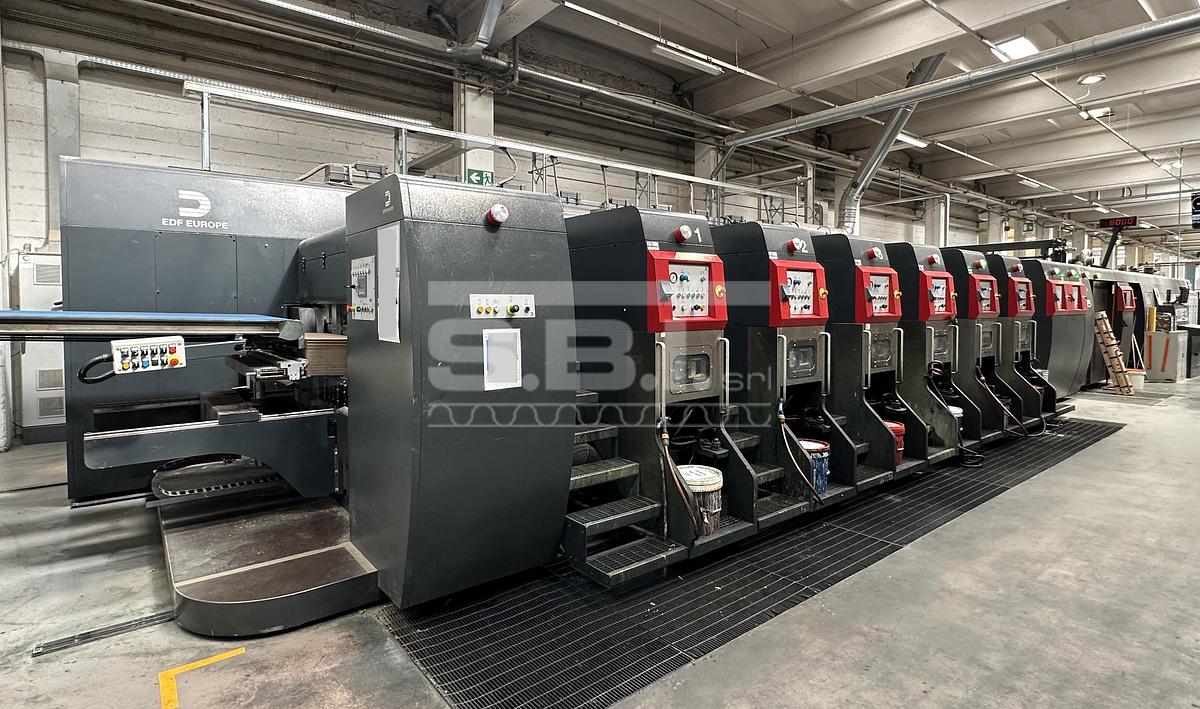 Used EDF 821 casemaker + periferici