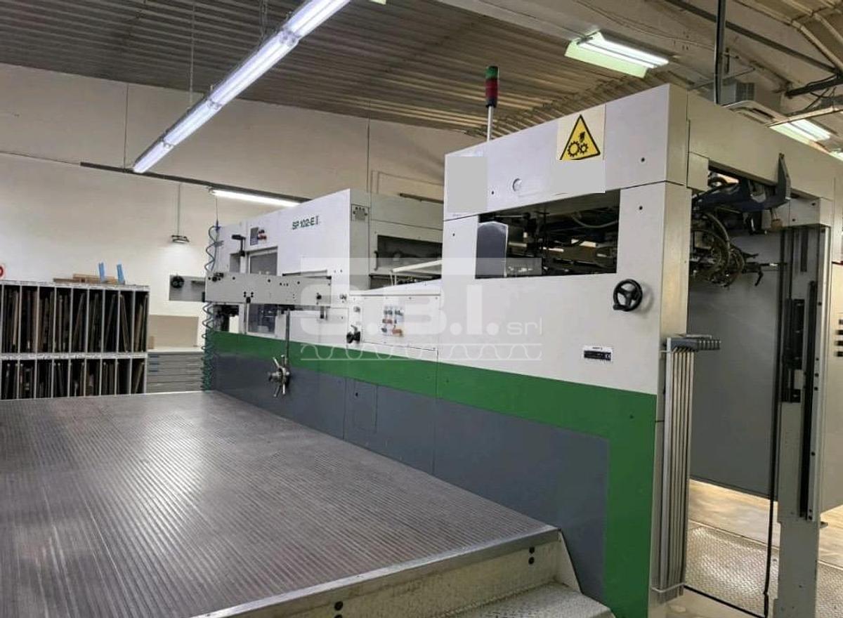 Used Bobst SP 102 E II