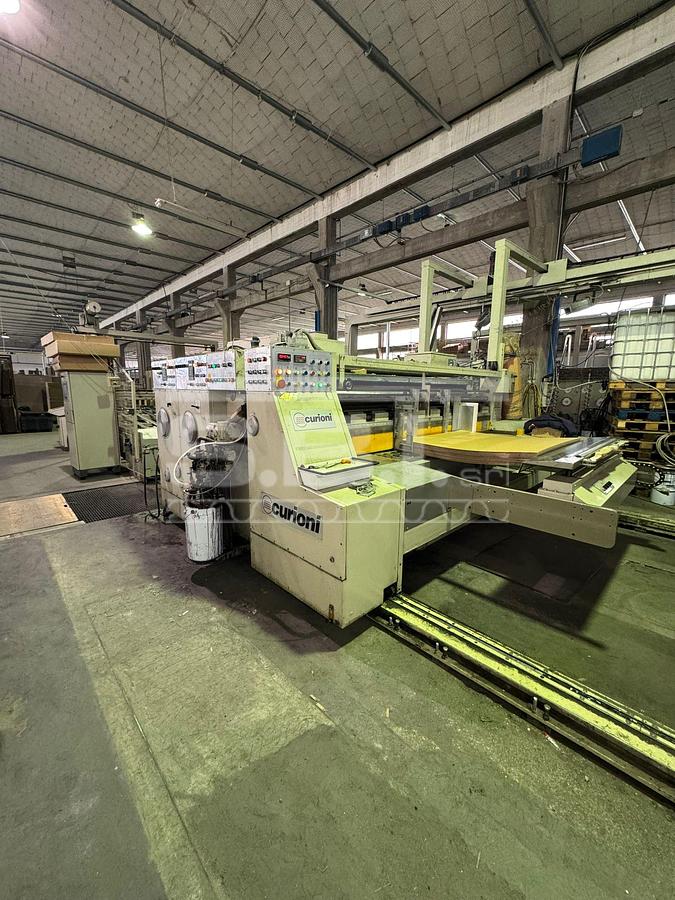 Used Curioni 3100 printer slotter