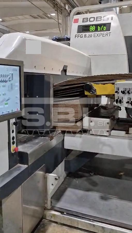 Used Bobst 8.20 Expert Line casemaker