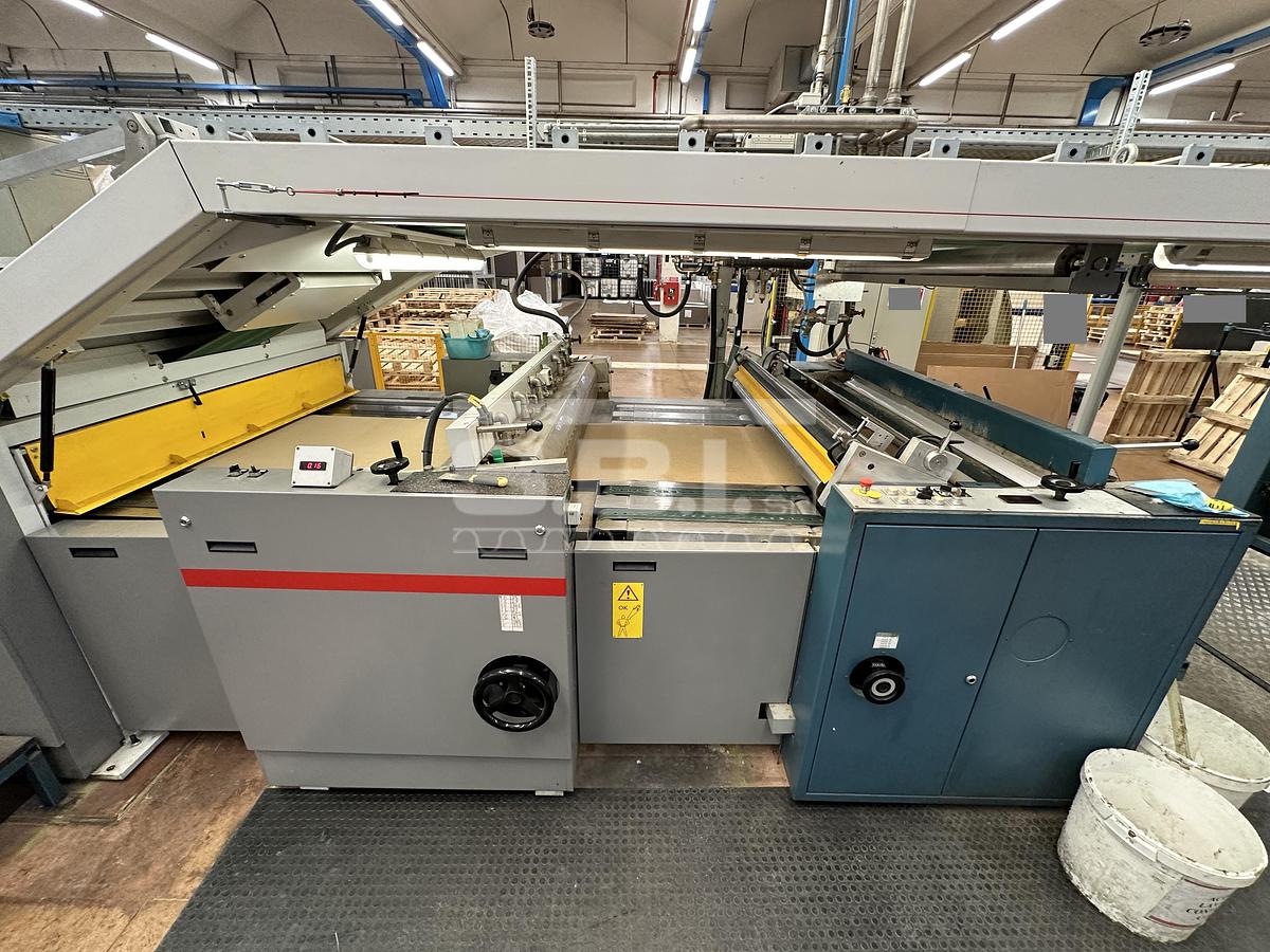 Used Accoppiatore Asitrade in linea con gruppi ondulatori doppia onda.