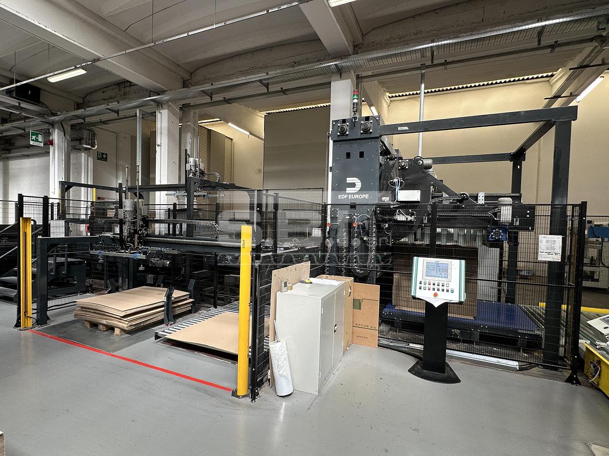 Used EDF 821 casemaker + periferici