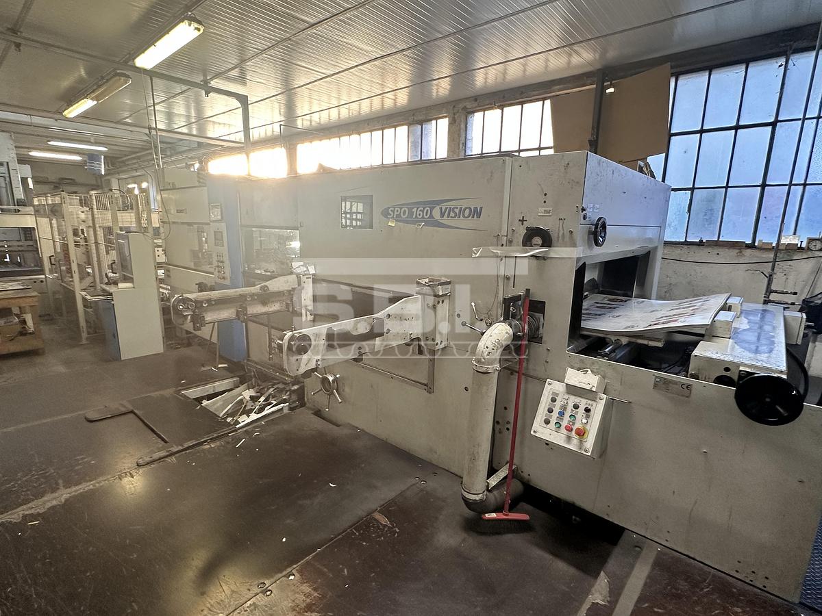 Used Bobst SPO 160 Vision + GBreak + Dynapal