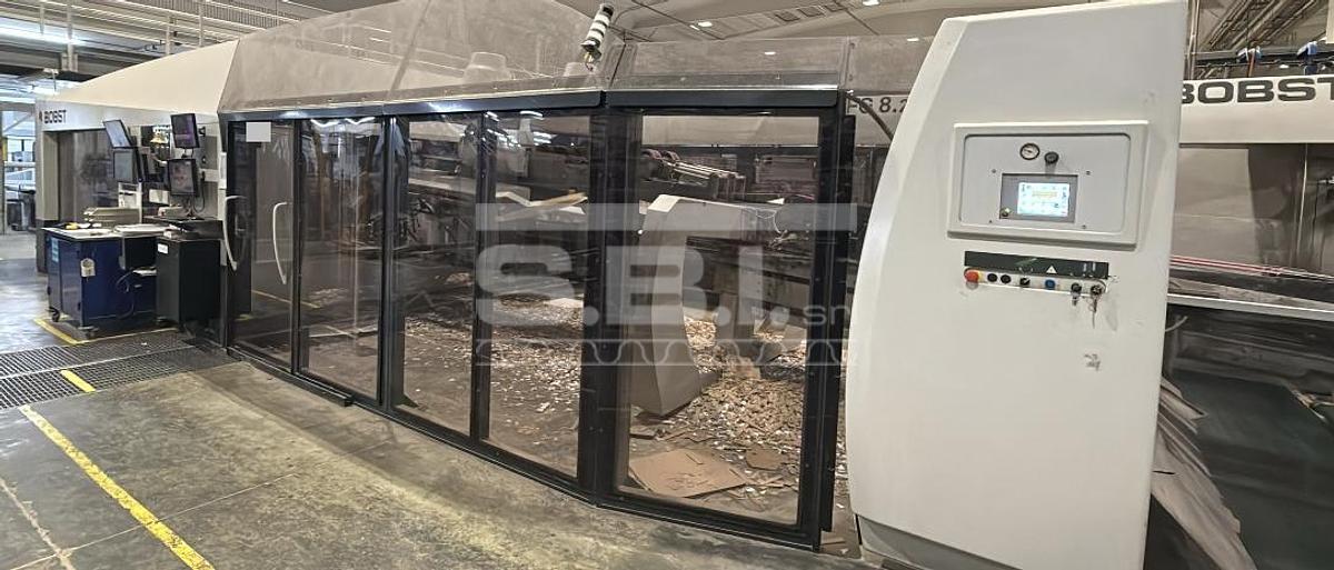 Used Bobst 8.20 Expert Line casemaker