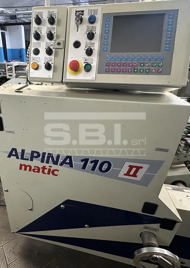 Used Bobst Alpina 110 II Matic