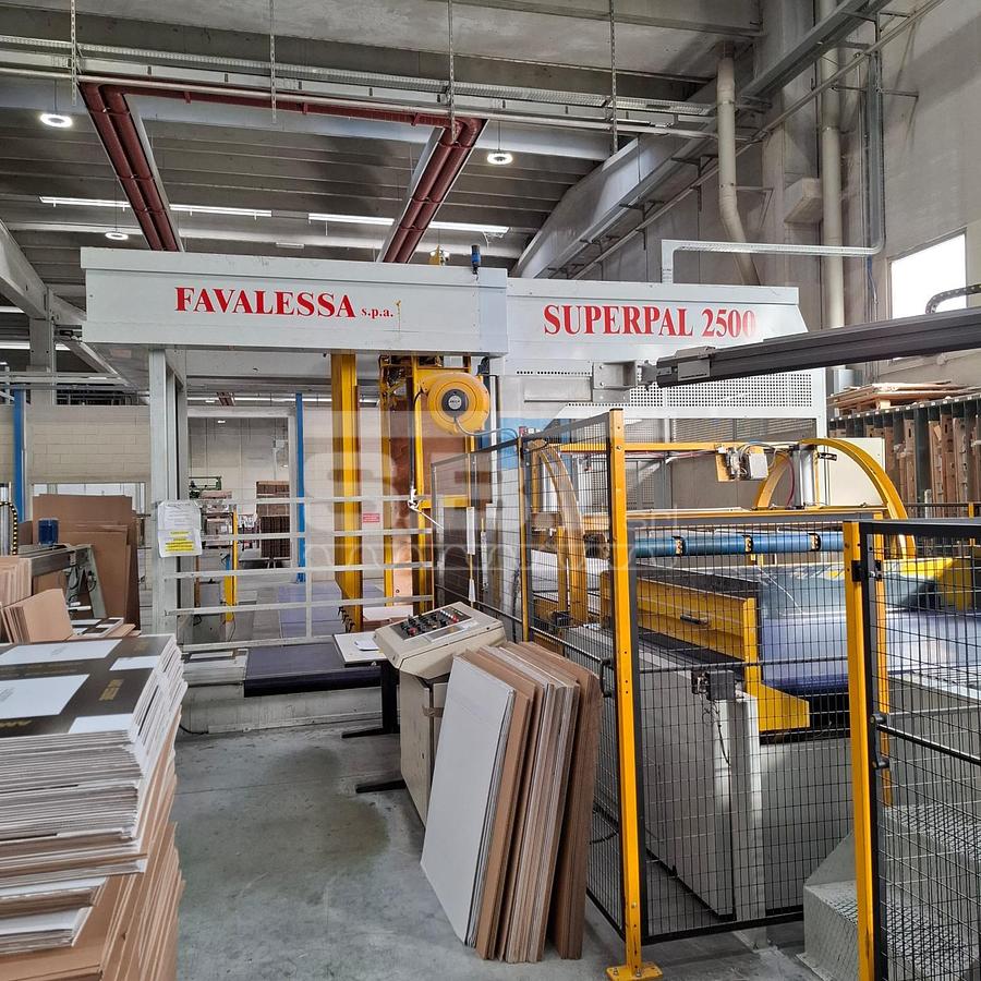 Used Bobst SPO 203 A-Matic + G-Break + Pallettizer