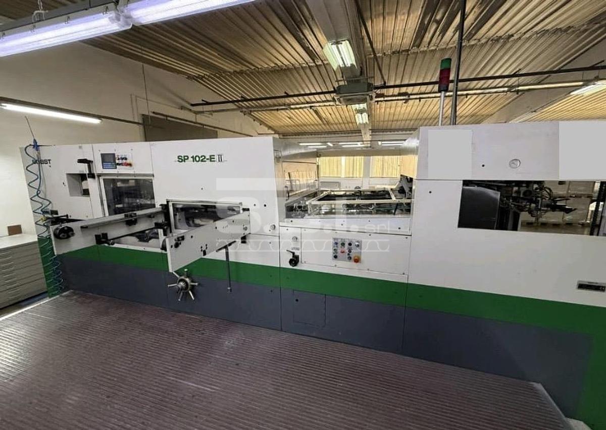 Used Bobst SP 102 E II