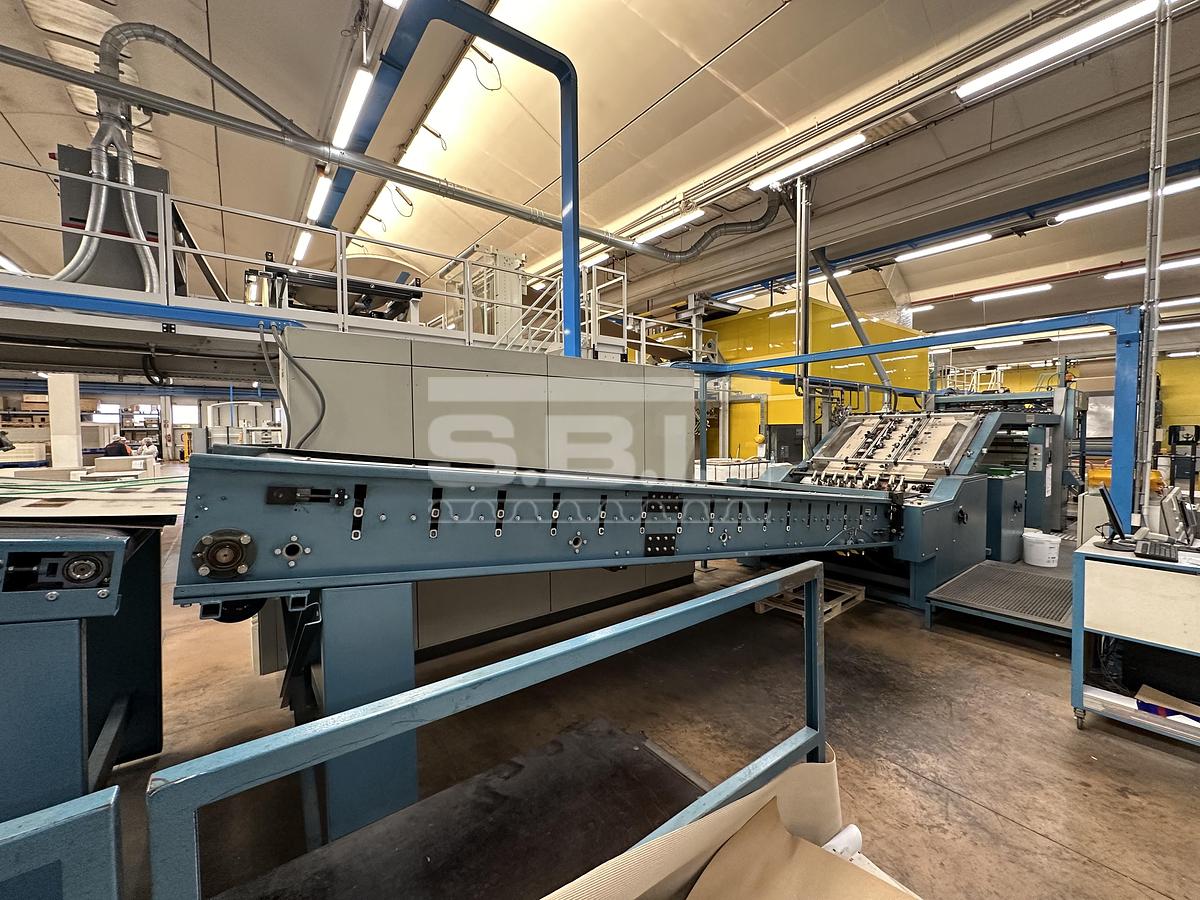 Used Asitrade In line litho laminator + single facer