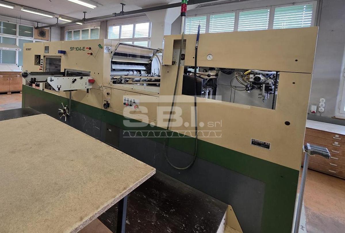 Used Bobst SP 104 E