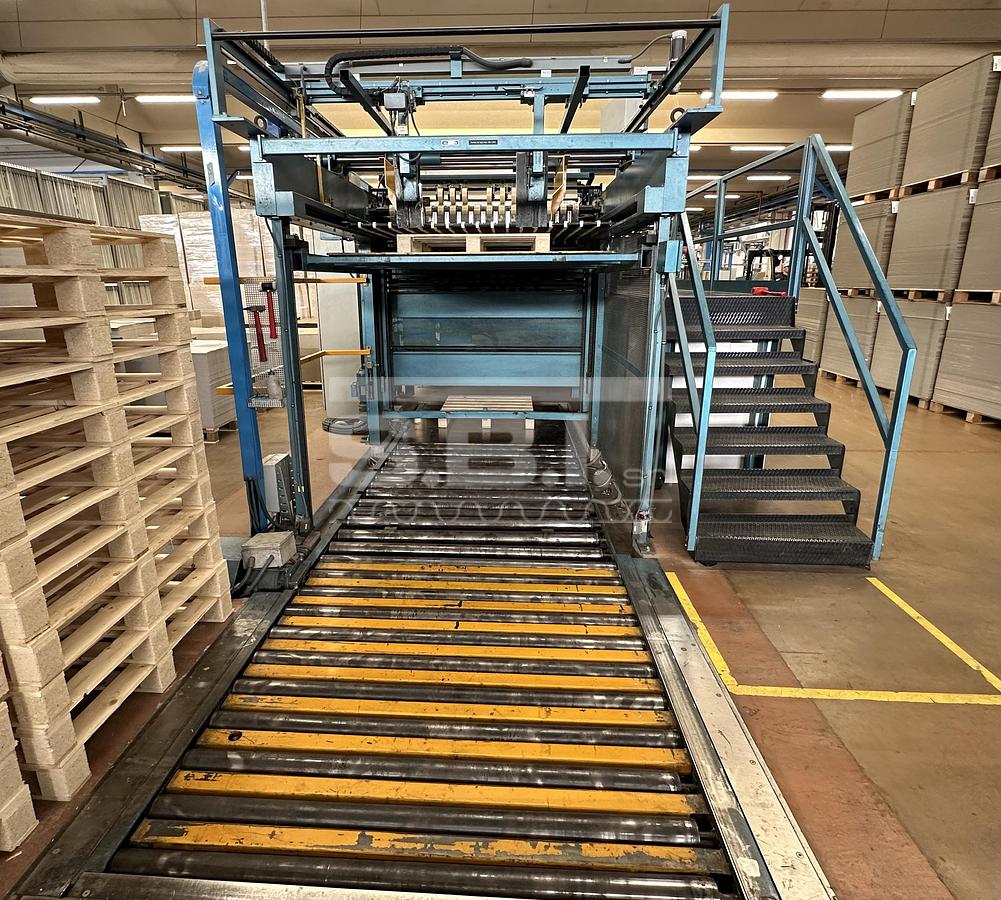 Used Accoppiatore Asitrade in linea con gruppi ondulatori doppia onda.