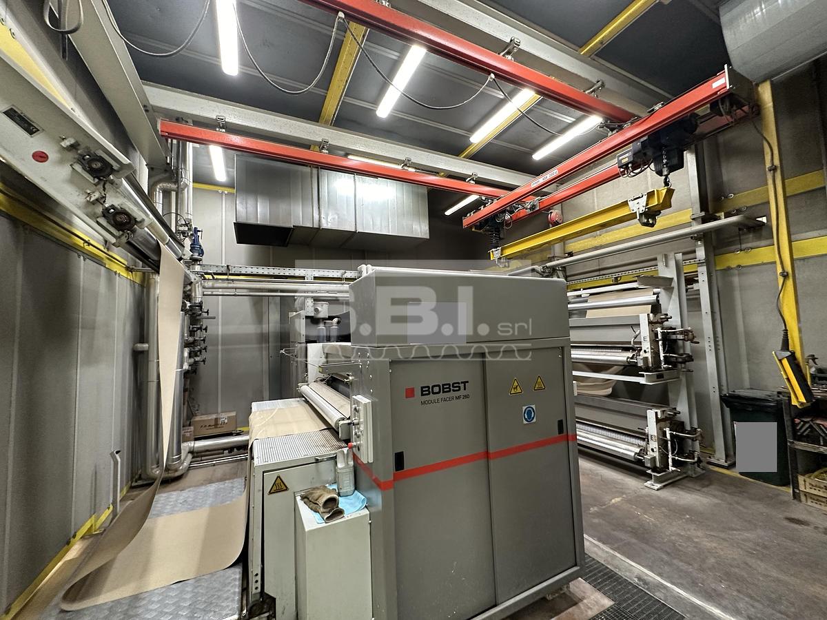 Used Accoppiatore Asitrade in linea con gruppi ondulatori doppia onda.