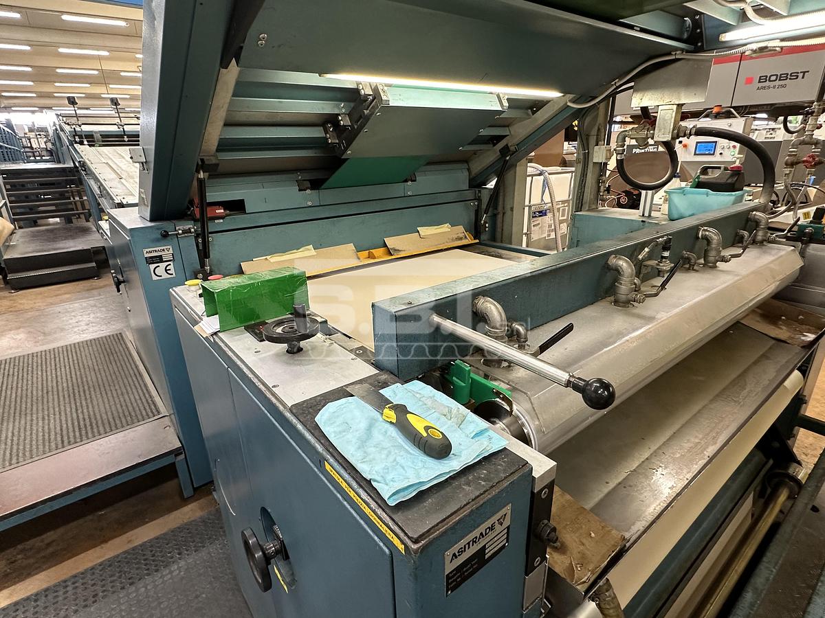Used Asitrade In line litho laminator + single facer