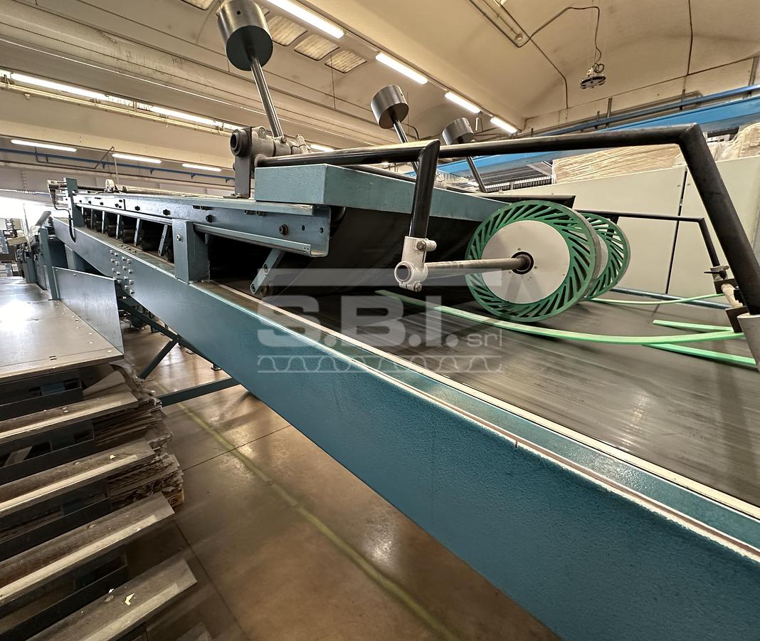 Used Accoppiatore Asitrade in linea con gruppi ondulatori doppia onda.