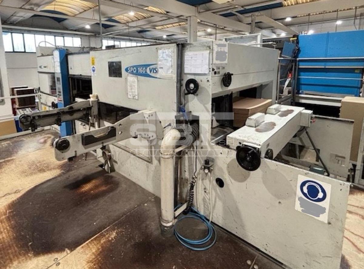 Used Bobst Vision 160 high pile delivery