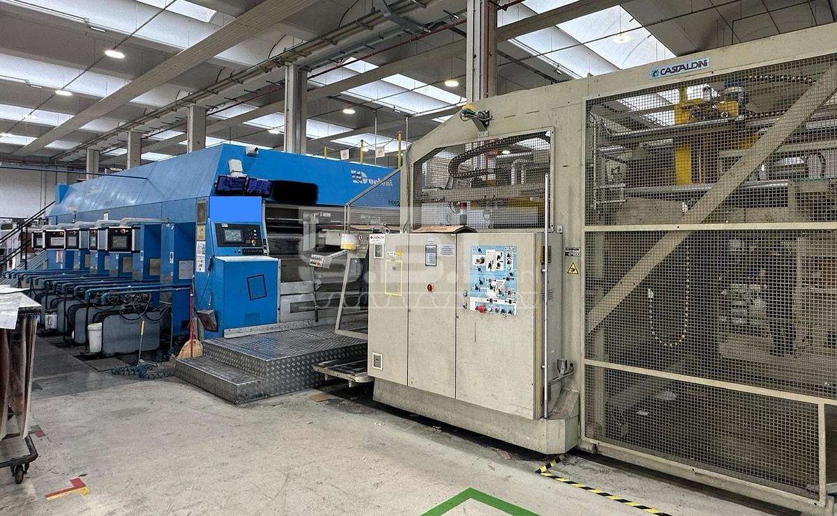 Used Curioni 2500 DD casemaker + periferici