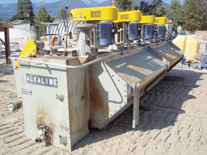 Used Flotation Cell, Bank of Four, Wemco, Size 66 Standard #C740612